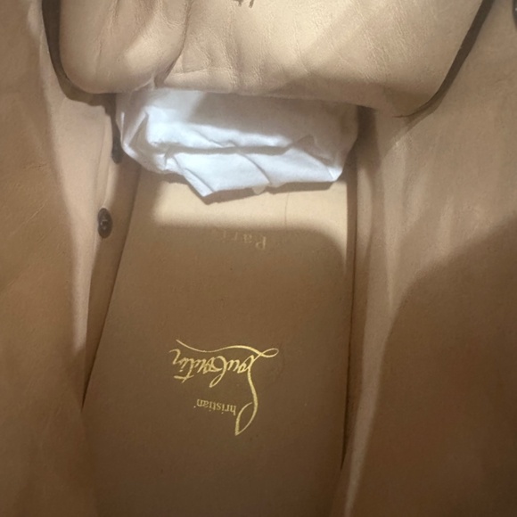 Christian Louboutin Men's Black and Blue High-Top Sneakers - Picture 4 of 4